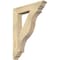 Ekena Millwork Funston Traditional Rough Sawn Bracket, Douglas Fir, 4"W x 24"D x 32"H BKT04X24X32FST01RDF - alternate 1